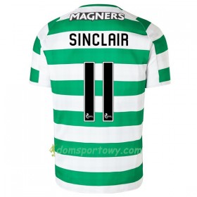 Koszulka Celtic FC Sinclair 11 Domowe Koszulki Piłkarskie 2018-2019 Krótki Rękaw